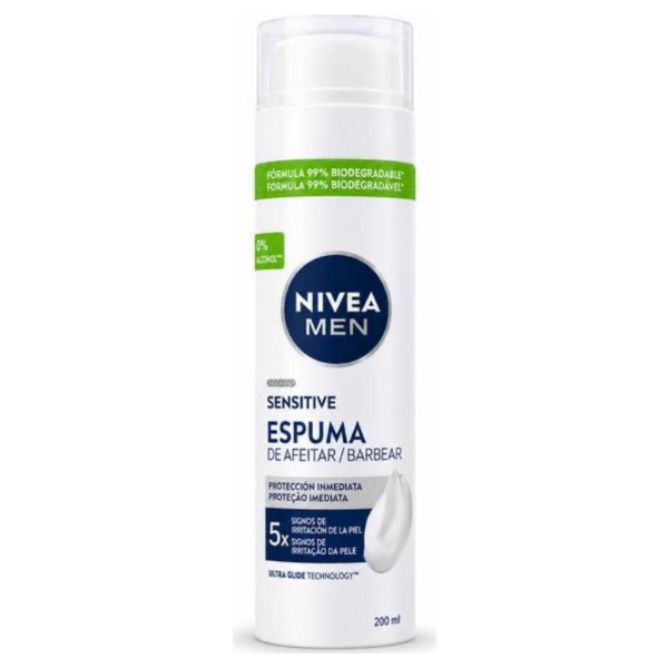 Nivea Men sensitive Espuma de afeitar 200ml